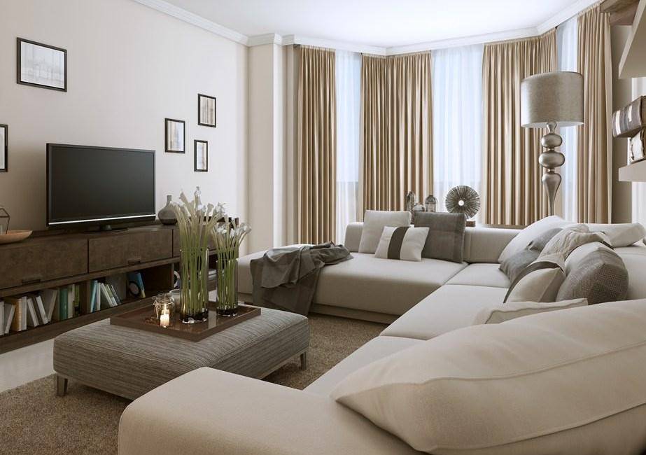 Угловые диваны в гостиную — виды, правила выбора и расположения