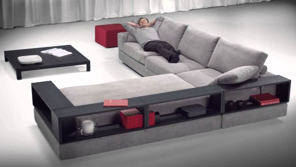 Большой диван в интерьере (5)