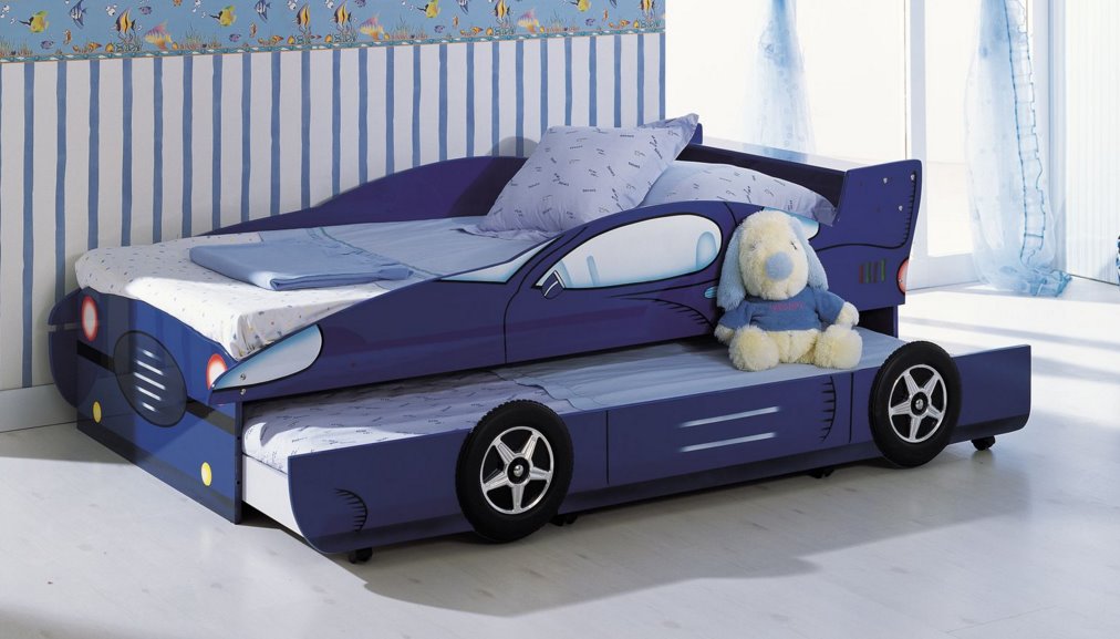 Диван-кровать машинка для мальчика