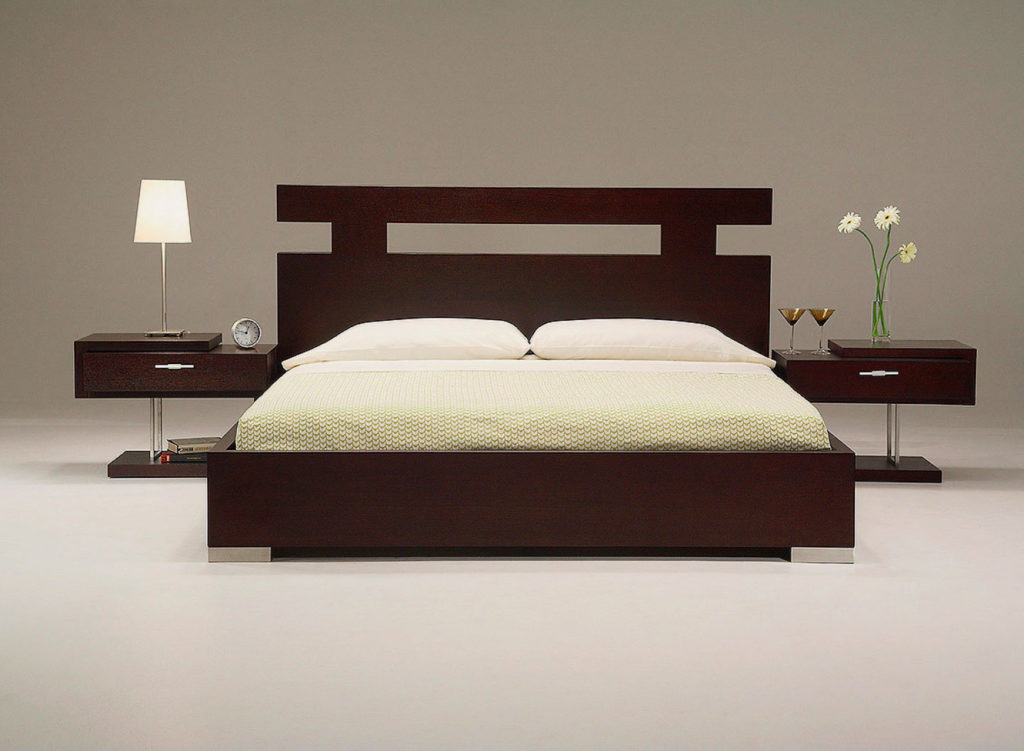 Фото деревянной кровати