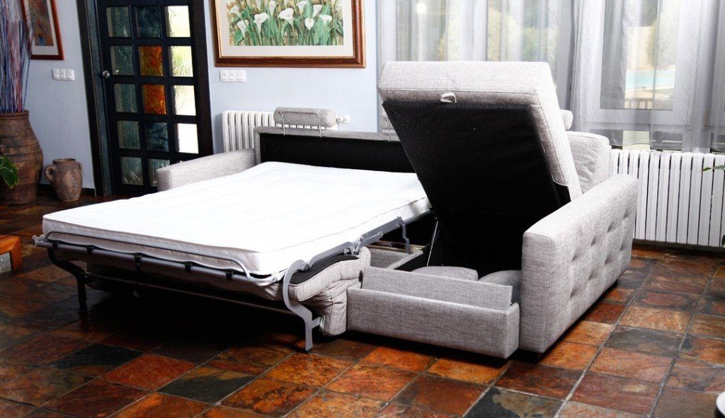 Угловой диван для сна с механизмом "Американская раскладушка"