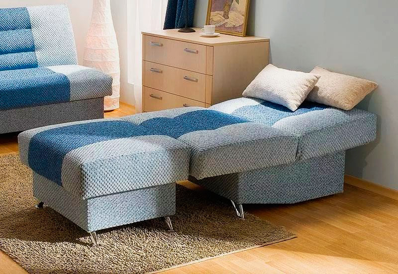 Кресло кровать без подлокотников