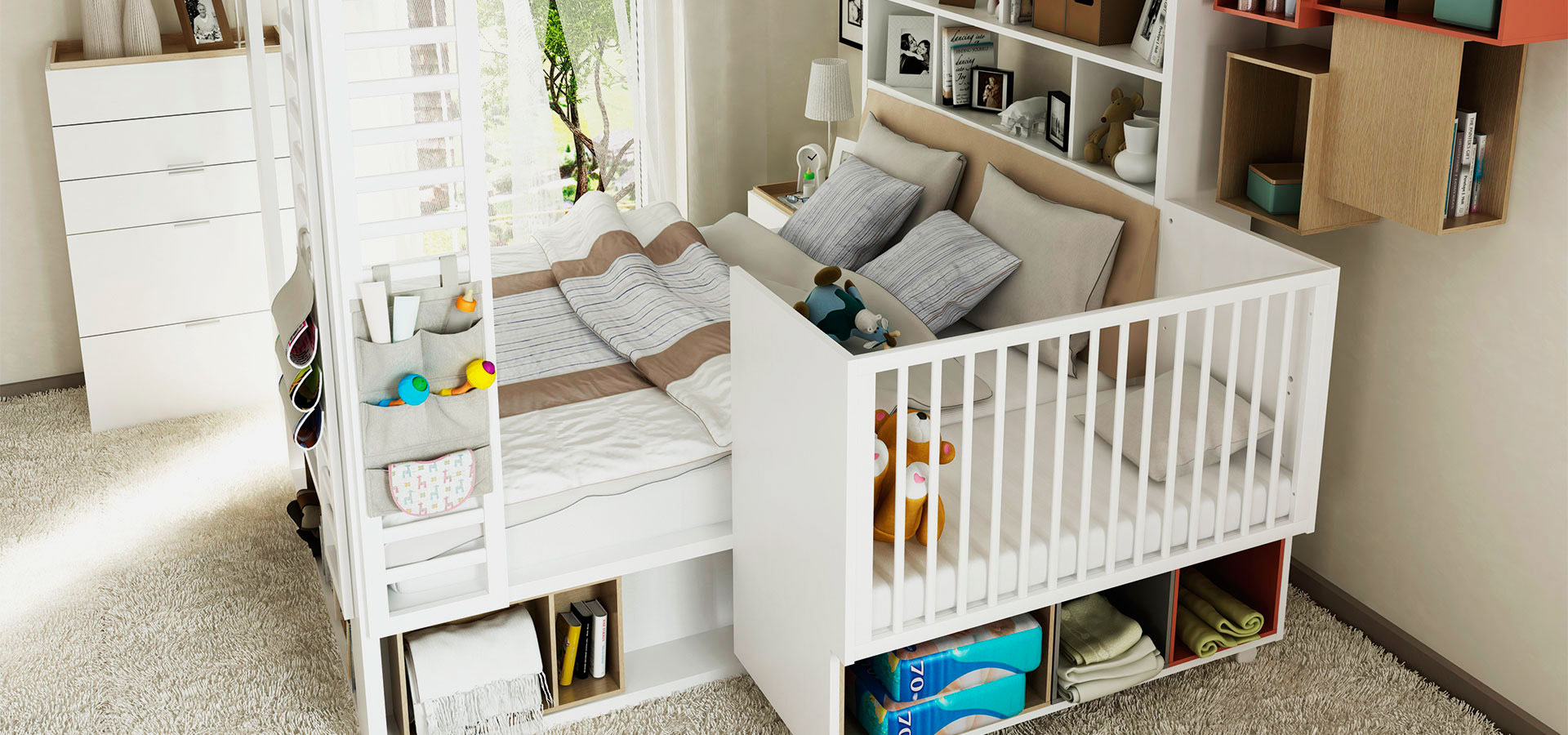Приставная кроватка для новорожденных: как выбрать