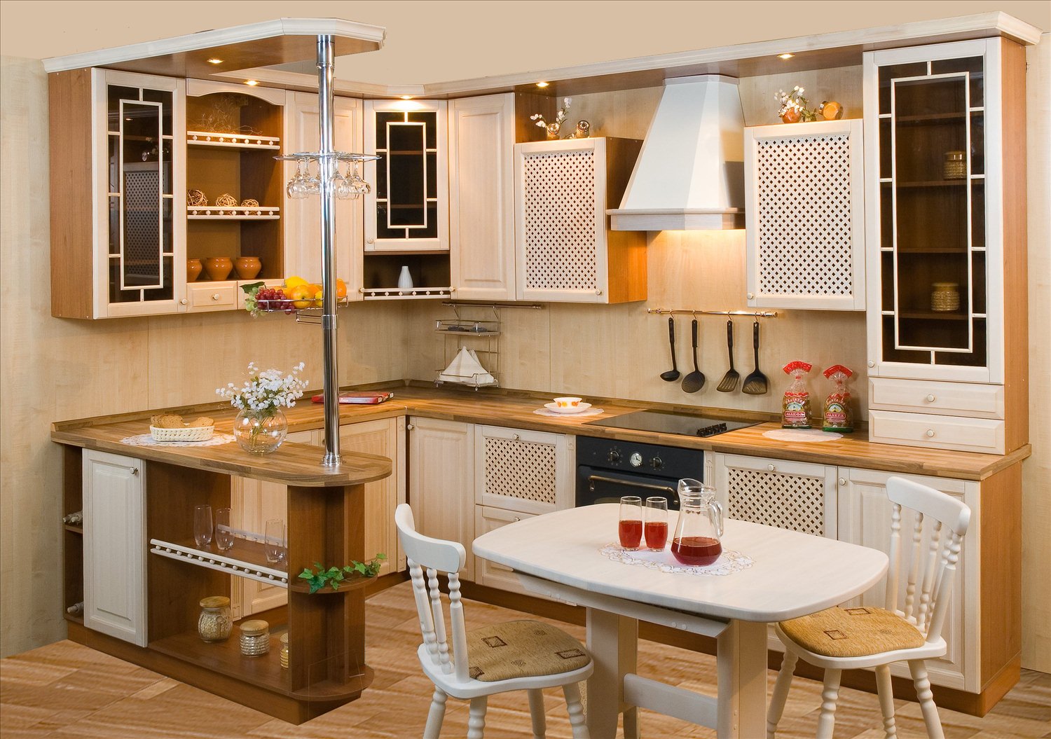 Кухня угловая фото дизайн с холодильником фото