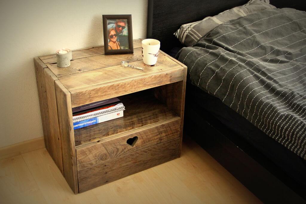 DIY Bedside Table