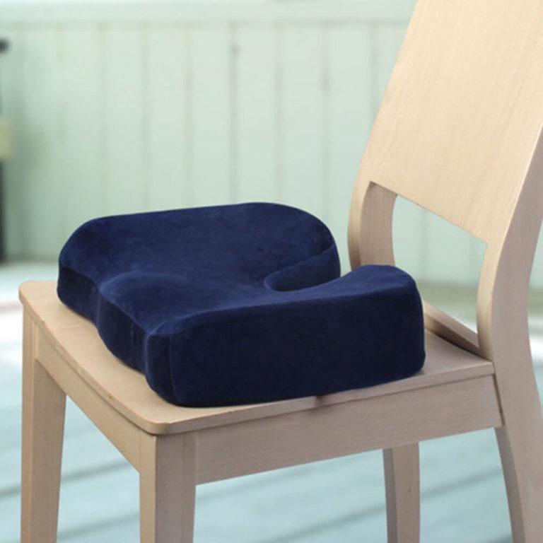 Подушка для стула сиреневая