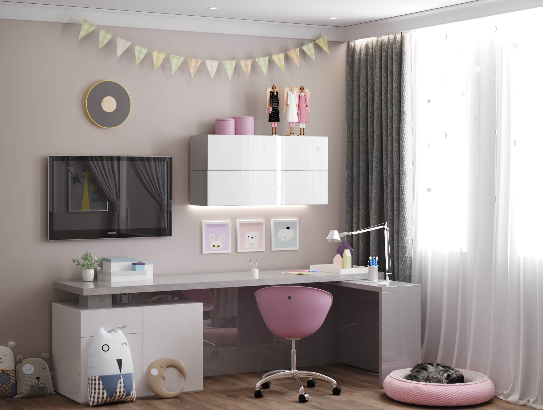 Угловой письменный стол для ребенка / Как выбрать?